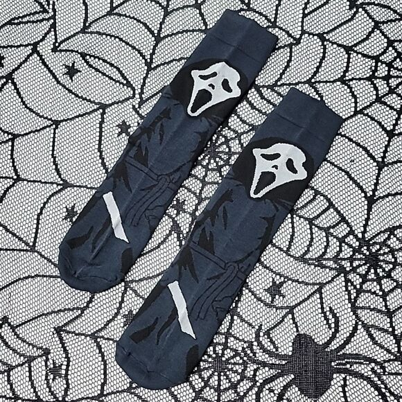 Ghostface Horror Movie Socks Size OS - Picture 1 of 5